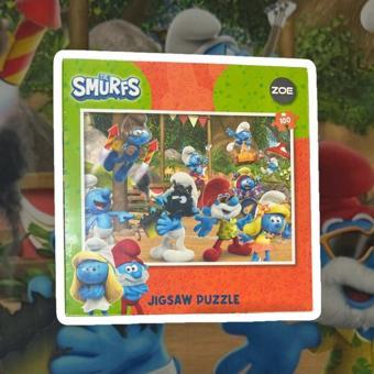 Zoe The Smurfs Jıgsaw Puzzle 100 Pcs Şirinler 100 Parça Puzzle Yapboz