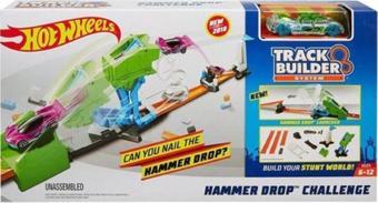 Hot Wheels Track Builder Çekiç Düşüşü Macerası Hammer Drop Challenge