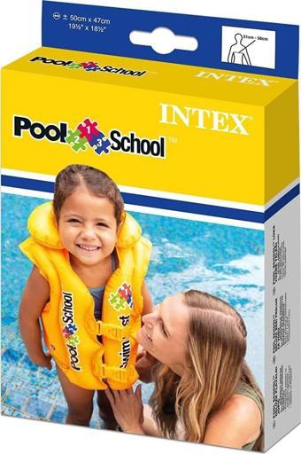 İntex Pool School Lüx Yüzme Yeleği 3-6 Yaş
