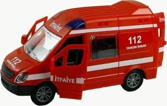 Milky Ada Toys Sürtmeli Ambulans İtfaiye Polis Jandarma Araçları 1:32 Ölçek