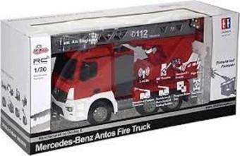 Milky Ada Toys Vardem Mercedes-Benz Antos Fire Truck 1/20 Ölçek Su Atanitfaiye Aracı