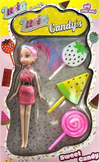 Milky Ada Toys Limon Oyuncak Lucıa Candy'S Çocuk Eğlenceli Lucıa Bebek Ve Şekerleri Seti