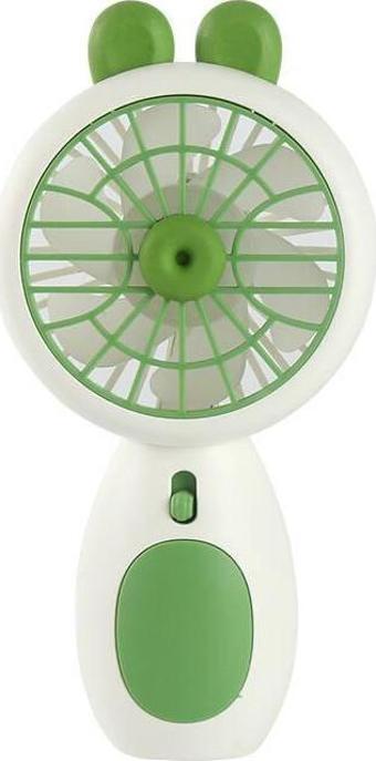 ZB093 Işıklı Mini Şarjlı Kirpik ve Makyaj Kurutucu Fan
