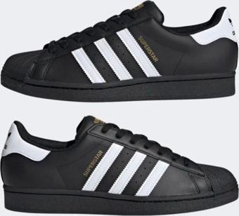 adidas Superstar Core Black Cloud White Gold