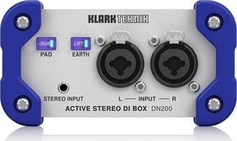 Klark Teknik DN200 Aktif Stereo Direct Box