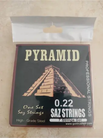 0.22 Saz Teli Professıonal Strings - gold pyramid