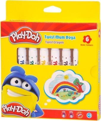 Play Doh Play-Doh 6 Renk Twist Crayon Karton Kutu 10 Mm