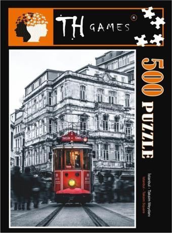 Th Games 500 Parça Puzzle Istanbul Taksim Meydanı 48Cmx68Cm