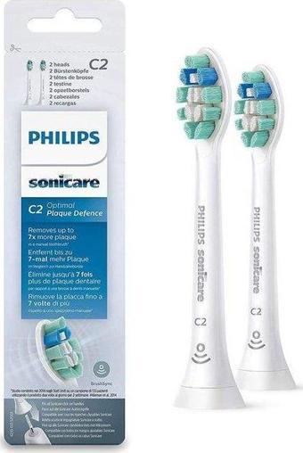 Philips Sonicare HX9022/10 Optimal Plaque Defence Sonic 2'li Diş Fırçası Yedek Başlığı