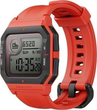 Amazfit Kırmızı Neo Retro Akıllı Saat Kırmızı