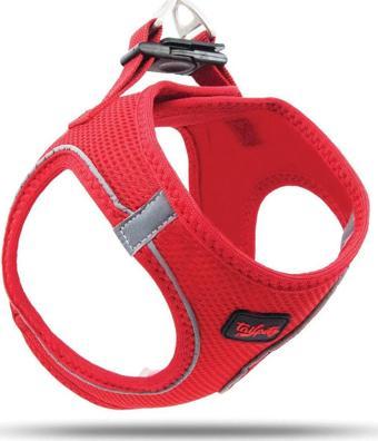 Empati Pet Air-Mesh Harness Köpek Göğüs Tasması Kırmızı