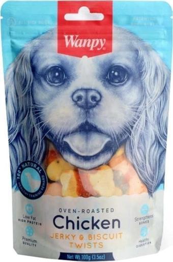 Empati Pet Pıwp-017-Wanpy Bisküvi Üzeri Tavuk Sargılı Köpek Ödülü 100 Gr