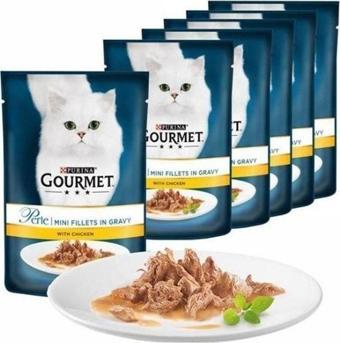 Pro Plan Purına Gourmet Perle Izgara Tavuk Yaş Kedi Maması 85 Gr