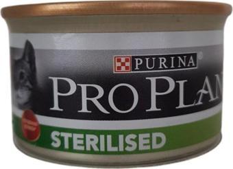 Purina Pro Plan Proplan Sterilised Ton Balıklı Ve Somonlu Kısırlaştırılmış Yetişkin Kedi Maması Konserve 85 Gr