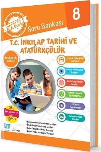 Gendaş Etkili Soru Bankası 8.Sınıf İnkılap Tarihi ve Atatürkçülük - Gendaş Yayınları