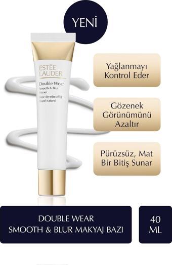 Estee Lauder Double Wear Smooth & Blur Primer / Makyaj Bazı - 40Ml