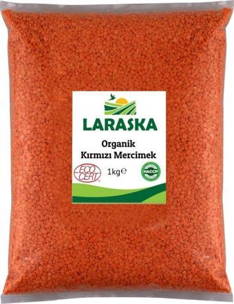 Laraska Organik Kırmızı Mercimek 1 kg