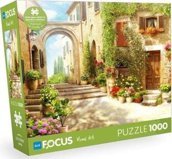 Blue Focus Puzzle 1000 Parça Eski Sokak BF422