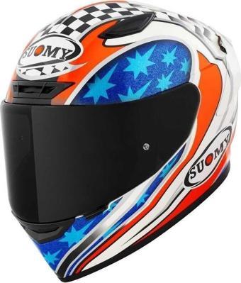 Suomy Track-1 Troy Baylıss Replıca 2002 Kapalı Kask