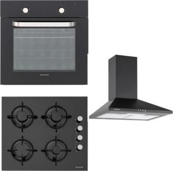Silverline Siyah Ankastre Set Bo6275B01 - Cs5349B01 - 2240 Conic