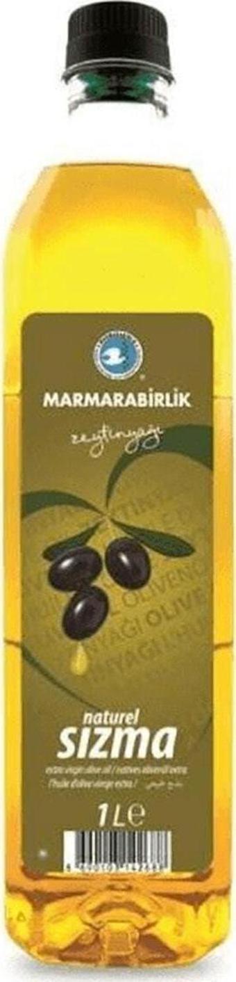 Marmarabirlik Naturel Sızma Zeytinyağı Pet 1 Lt