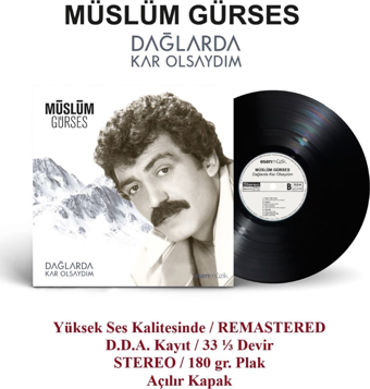 Esen Müzik Plak - Müslüm Gürses - Dağlarda Kar Olsaydım ()