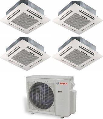 Bosch Multi Kaset Tipi İnverter Klima 28000 Btu 1 Dış + 4 İç Ünite 9000 + 9000 + 9000 + 9000 Btu