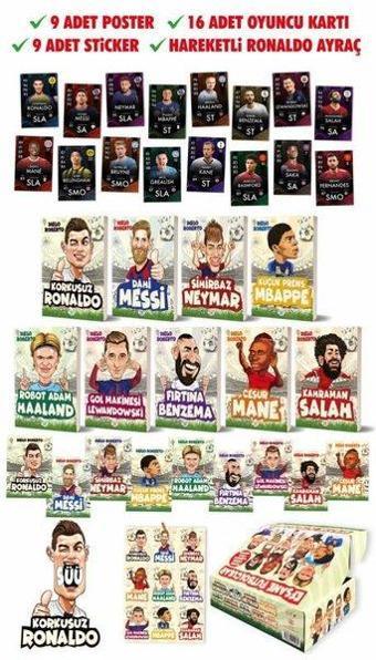 Efsane Futbolcular Seti - 9 Kitap Takım - Kutulu - Diego Roberto - Dokuz Yayınları