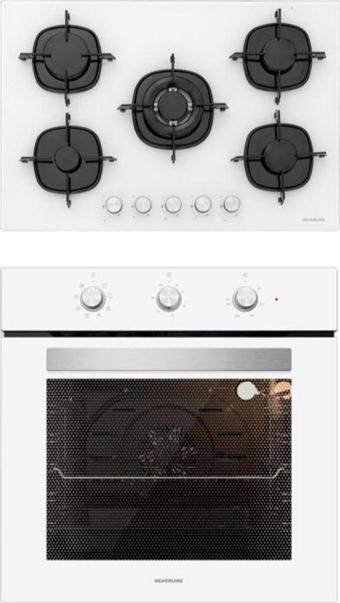 Silverline Beyaz 2'Li Ankastre Set (Cs5365W01+Bo6503W01)