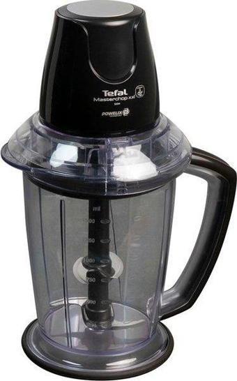 Tefal MasterChop XXL Maxi Siyah 500 W 4 Bıçaklı Doğrayıcı