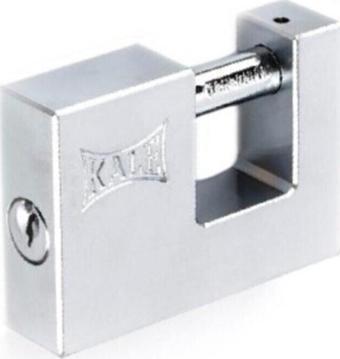 Kale Kilit Kale Yatay Çelik Sürgülü Asma Kilit Pirinç Üzeri Nikel Kaplamalı 60Mm Kd001/50/160