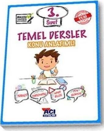 3. Sınıf Tüm Dersler Konu Anlatım Açı Yayınları - Açı Yayınları