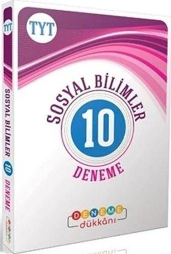 TYT Sosyal Bilimler 10 Deneme Dükkanı Yayınları - Deneme Yayınları