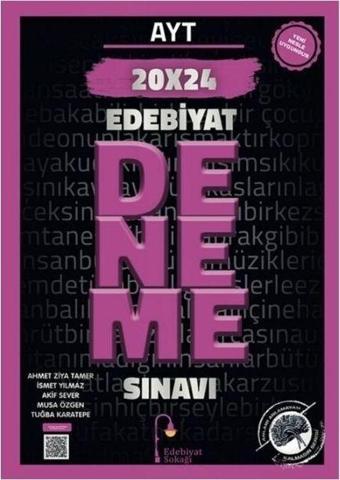 Edebiyat Sokağı Yayınları AYT Edebiyat 20 x 24 Deneme Sınavı - Edebiyat Sokağı Yayınları