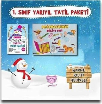 Gendaş Yayınları 1. Sınıf Yap-Bil-Bul Yarıyıl Tatil Paketi - Gendaş Yayınları