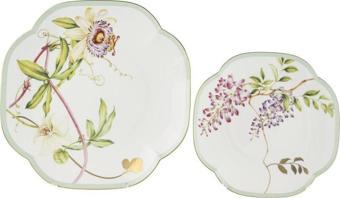 Mikasa Moor Happily 4 Prç 2li Pasta 19cm ve Servis Tabağı 25cm Seti