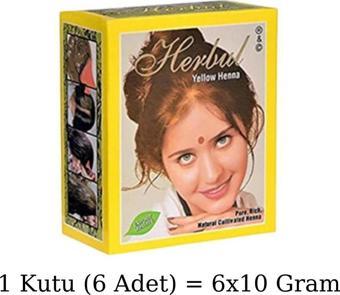 Herbul Sarı Hint Kınası 10gr