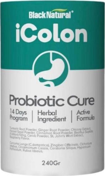 Black Natural Icolon Probiotic Cure 240 gr