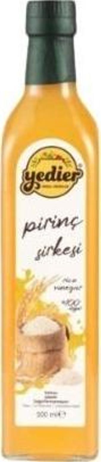 Yedier Pirinç Sirkesi Katkısız 500Ml