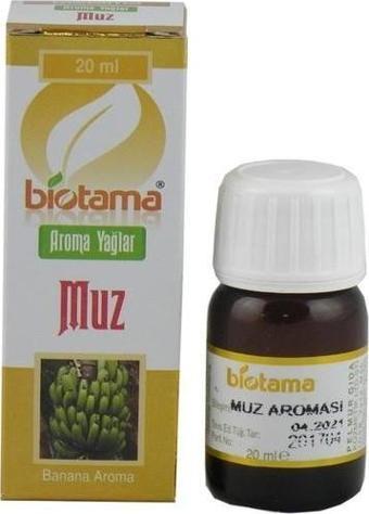 Biotama Muz Aroması Yağı 20Ml