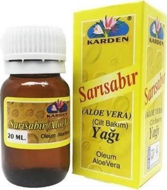Karden Sarı Sabır Aloe Vera Yağı 20Ml