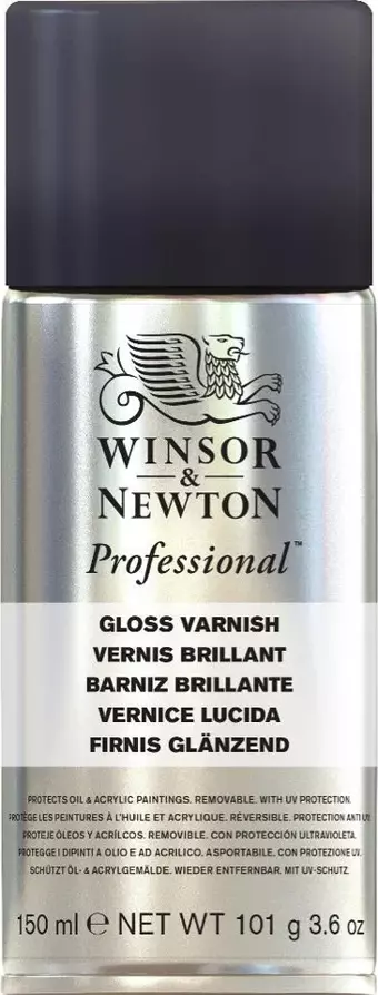 Winsor & Newton Professional Gloss Varnish 150ml Sprey Parlak Vernik / MQ0008226