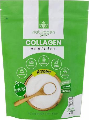 Naturagen Toz Kolajen Collagen Peptides 150 gr (Tip 1 - Tip 3 Sığır Toz Kolajen Peptit)