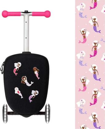 Micro Scooter Luggage Junior Velcro Pink