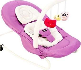 Vauva Bounce  Ev Tipi Ana Kucağı Ana Dizi Sallanır Oyuncaklı - Lila