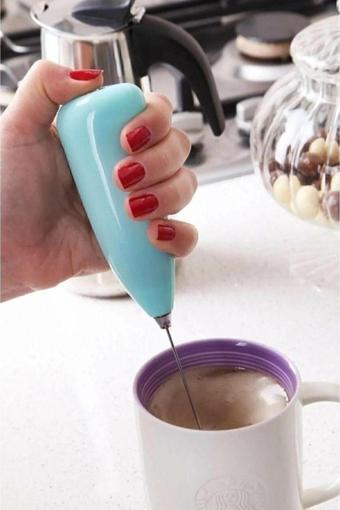 Mbb E-Ticaret Mini Mixer Kahve Süt Köpürtücü Karıştırıcı Cappucino Mikser - Pratik Pilli Köpürtücü 1137 Bh