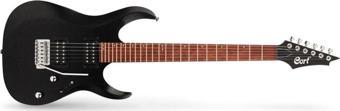 Cort X100 Opbk Elektro Gitar, Open Pore Black, (H-H)