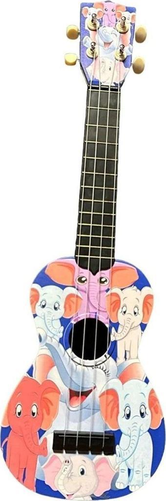 Rock Viper Hawiian Soprano Fil Desenli Komposit Ukulele