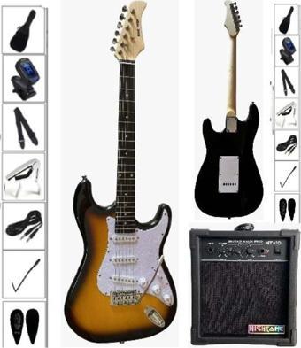 Rock Viper Venom20-Sb Sss Sunburst Elektro Gitar Seti 2