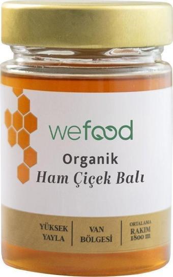 Wefood Organik Ham Çiçek Balı 460 g